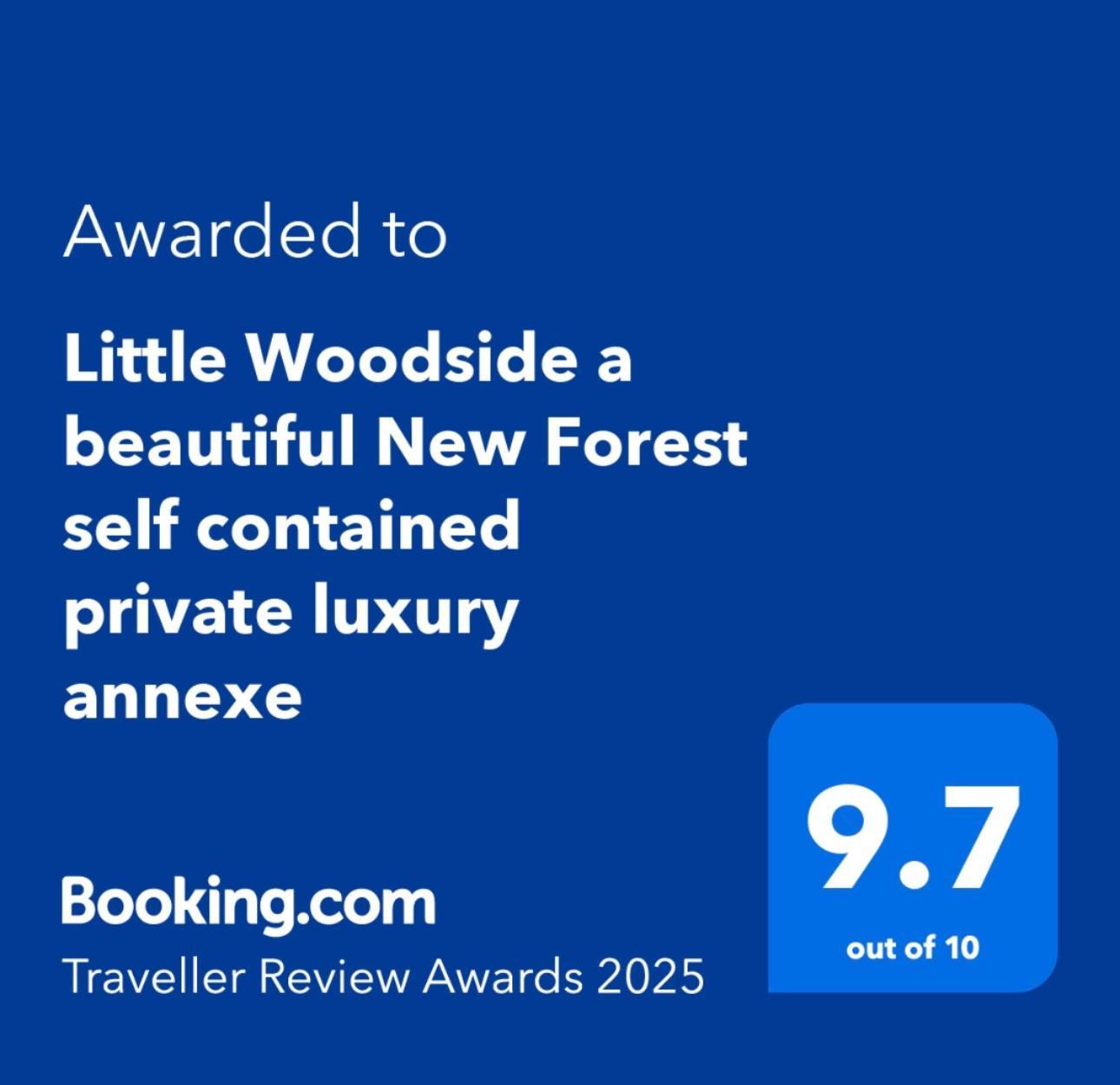 Little Woodside A Beautiful New Forest Self Contained Private Luxury Annexe New Milton Exterior foto